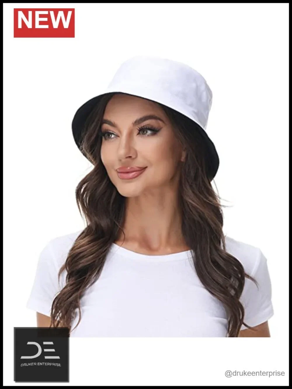 Reversible Bucket Hat Summer Beach UV Protection Outdoor Cap